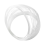 2x Nylon 0,80 mm vislijn, haspel, diameter 33 m lang, wit 4