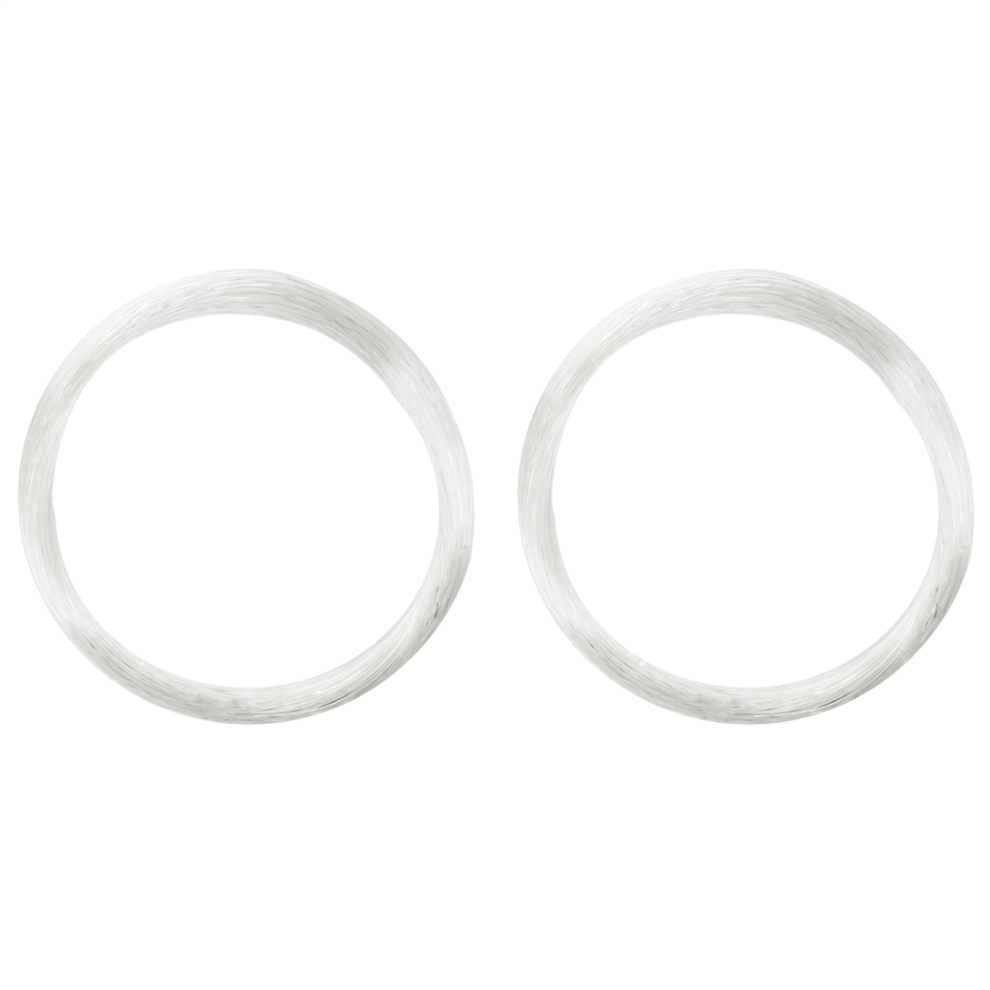 2X Nylon 0.80 mm Fishing Line Rope Reel Diameter 33 M Long, White-image-OPC-PJDK99Z-NEW