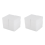 100X60X20Mm 20Pcs Magic Sponge Eraser Melamine Cleaner-White 3