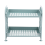 2X Storage Shelves,Plastic Small Shelves - 2 Tier Shelf Shelving,Kitch 4