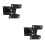 2X Βάση τοίχου για οθόνη LCD LED 15-27 ιντσών με ρυθμιζόμενο ύψος Mon 3