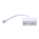 4X RJ11 Plug to Dual UK BT Telephone Socket Convertor 5