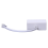 4X RJ11 Plug to Dual UK BT Telephone Socket Convertor 8