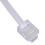 4X RJ11 Plug to Dual UK BT Telephone Socket Convertor 10