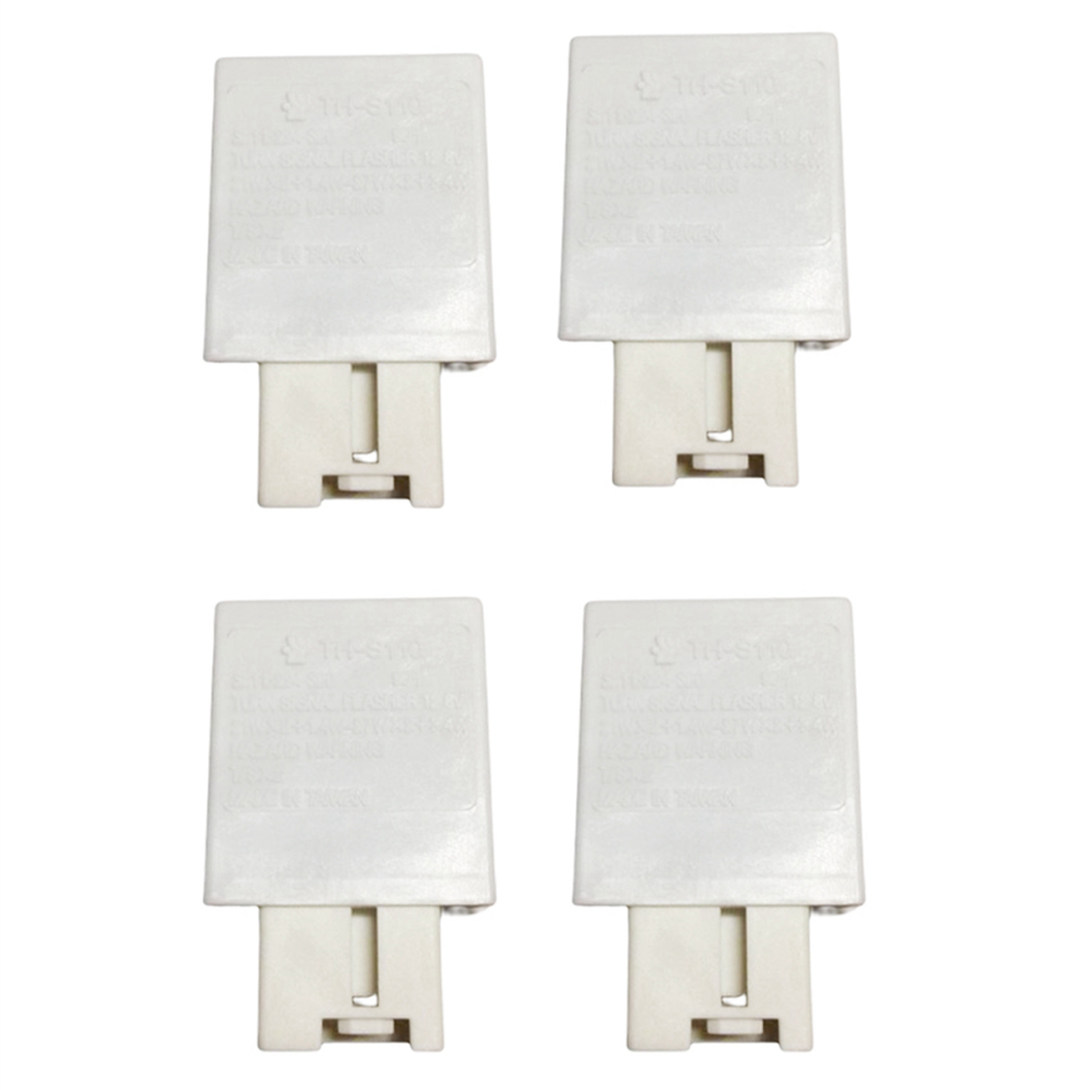 Torribaly 4X Automobile Signal Relay Hazard Warning Steering Flasher For 6 Mpv 2