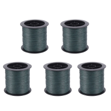 5 hilos de pesca trenzados de nailon de 30 lb, 300 m y 11 kg para señuelos