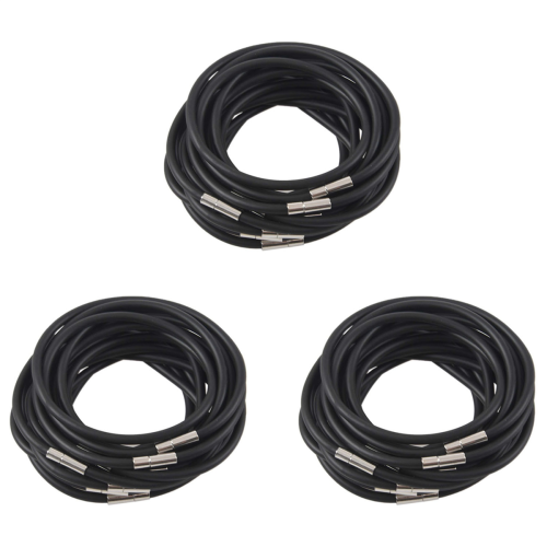30 Μαύρες Λαστιχένιες Δαντέλες 450X4 χιλ. ανά Γυναίκα Άνδρα 1