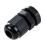 100 Pieces Black Plastic Waterproof Cable Gland Connector PG7 4