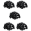 100 Pieces Black Plastic Waterproof Cable Gland Connector PG7 1