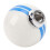 Pomello del cambio a 6 marce bianco e blu, 57mm57mm62mm 14