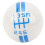 Pomello del cambio a 6 marce bianco e blu, 57mm57mm62mm 1
