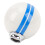 Pomello del cambio a 6 marce bianco e blu, 57mm57mm62mm 12