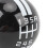 Pomello del cambio a 6 marce 57x57x62mm Nero/Bianco 11