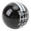 Pomello del cambio a 6 marce 57x57x62mm Nero/Bianco 15