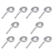 10X Edelstahl Pille Fall Halter Zylinder Feuerbestattung Urne Memorial P