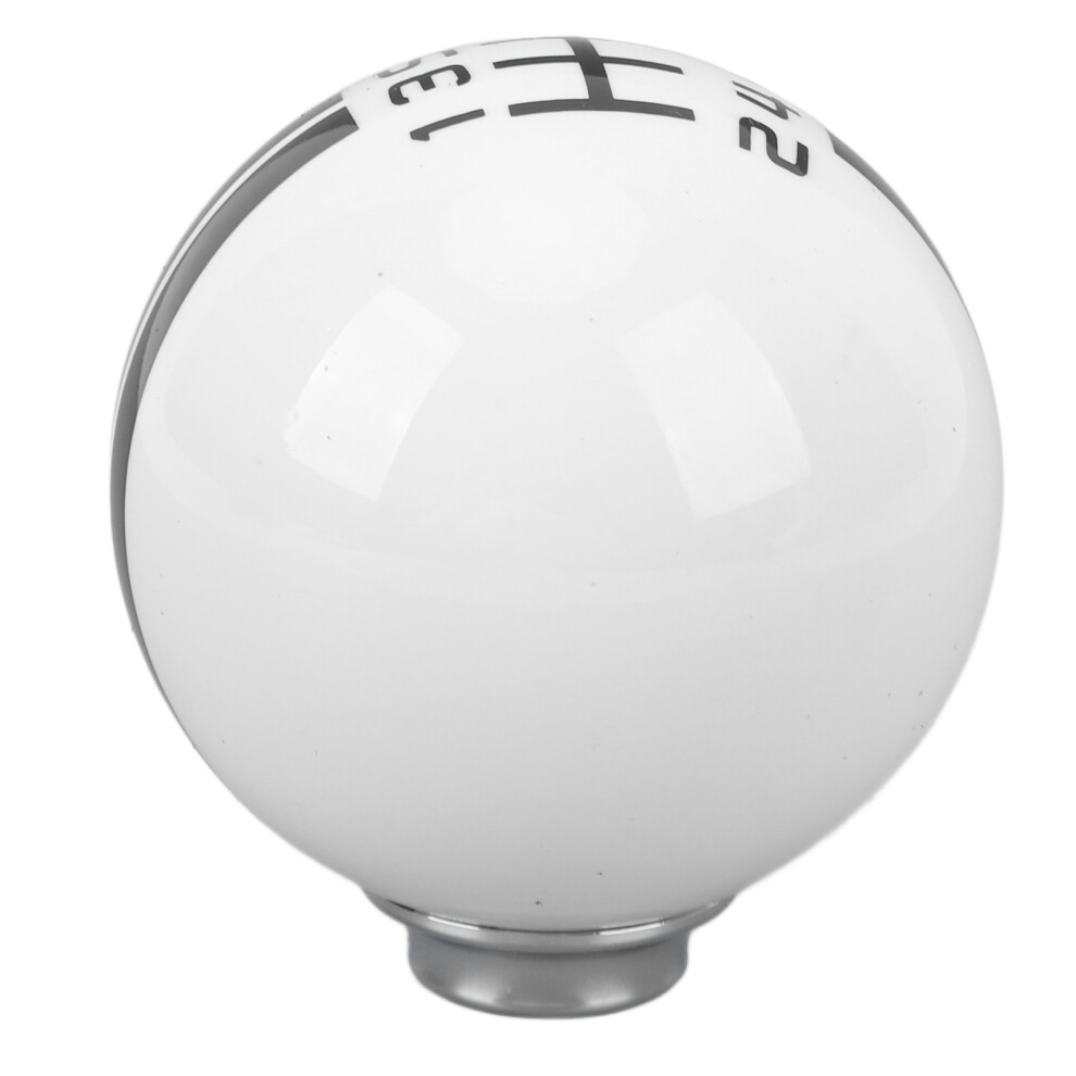 6-Speed Gear Shift Knob For Mustang 1967-2018, & Black/White 8451335164806