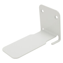 Mensola flottante per libri in ferro bianco, 10,5x6,6x6 cm, 300 g