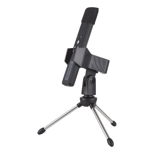 Microphone capacitif USB en métal 15  2,5  1,3 cm métallique 2