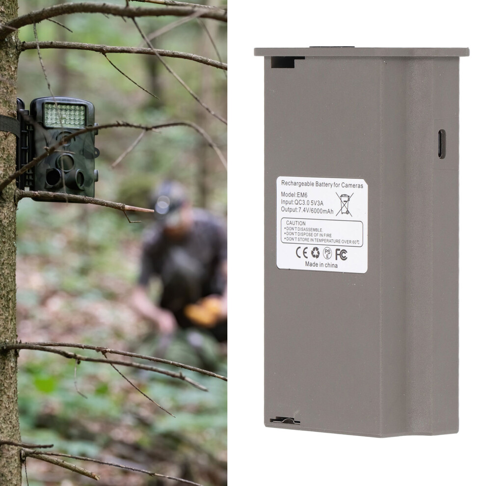 Eco-Friendly 6000Mah Rechargeable Battery For Trail Camera Sk 6921335166848