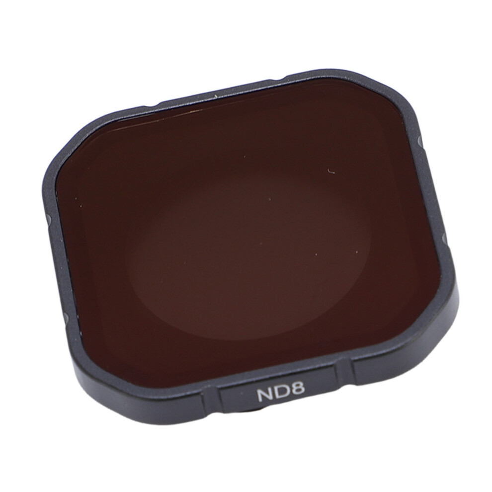 Nd8 Aluminum Alloy Action Camera Filter-Lightweight High Strength Optical Glass 6931335166717