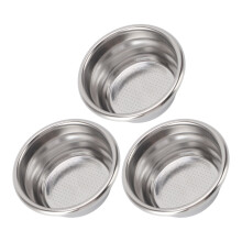 3 pezzi di cestino filtro per caffè in acciaio inossidabile da 54 mm