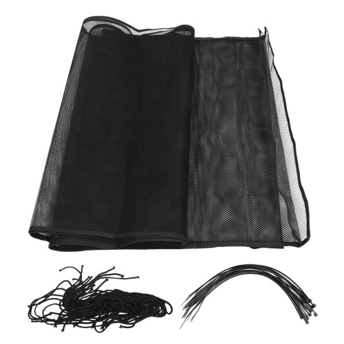 Rete di sicurezza nera a maglia Modello 19.7ftx31.1in 1