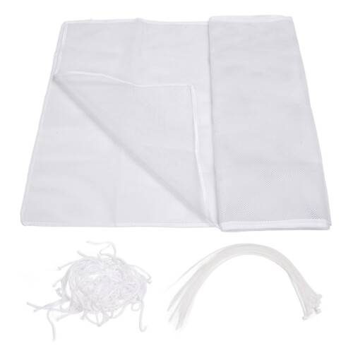 Rete di sicurezza in poliestere bianca 19.7ft x 31.1in 1