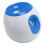 Portable Blue Automatic Ball Launcher for Pets with 3 Balls, 100-240V 12
