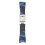 Rubber Watch Strap - Camouflage Blue & Silver Buckle, 20mm Width 13