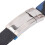 Rubber Watch Strap - Camouflage Blue & Silver Buckle, 20mm Width 8