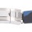Rubber Watch Strap - Camouflage Blue & Silver Buckle, 20mm Width 6