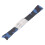 Rubber Watch Strap - Camouflage Blue & Silver Buckle, 20mm Width 14