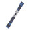 Rubber Watch Strap - Camouflage Blue & Silver Buckle, 20mm Width 7