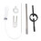 Fork Service Tool Kit for Regular & Inverted Cartridges, 5 Sizes 9