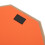 12in Silent Rubber Practice Drum Pad Set with 2 Pairs Drumsticks - Orange 11