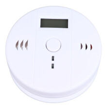 Compact CO Leakage Detector with Adjustable Sensitivity and LCD Display
