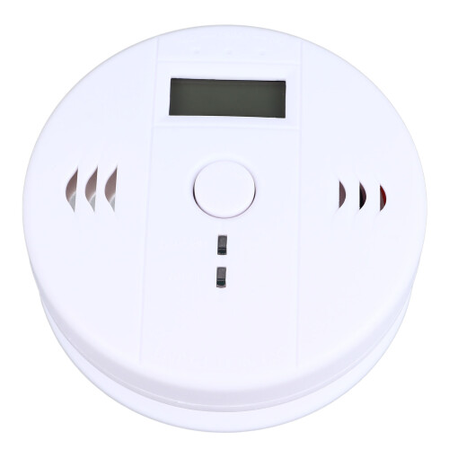 Compact CO Leakage Detector with Adjustable Sensitivity and LCD Display