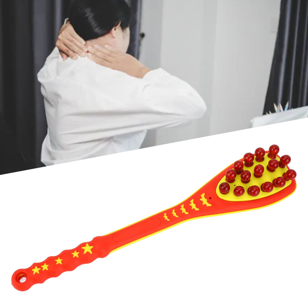 Back Massage Hammer Stick Wooden Shoulder Neck Massager for Home Office Travel