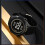 CR2032 210mAh 49mm Zifferblatt Schwarz-Gold Herrenuhr 6