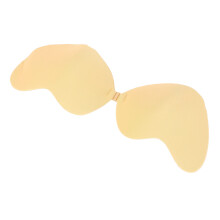 2 Pcs Women C Cup Strapless Sticky Push Up Bras Deep V Backless Fabric