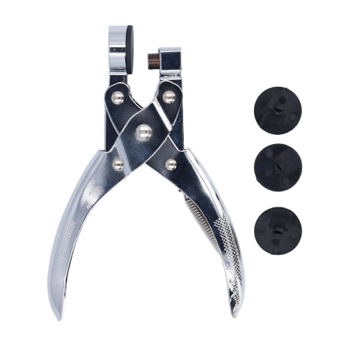 Foratrice per sacchetti di plastica 6 mm 0,2 mm zinco metallizzato 2
