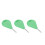 10 pièces FUTURE Pro Fin Key, petits trous, Hex, vert 13
