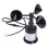 Wind Speed Sensor Ultrasonic Weather Resistant 0-45m/s, DC9-30V 1