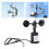 Wind Speed Sensor Ultrasonic Weather Resistant 0-45m/s, DC9-30V 16
