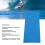 DIY EVA Pad de traction pour planche de surf 69x31cm Bleu 4