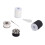 Set di fili da cucire: bobine metalliche, rocchetti e ago 13