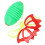 2 Pcs Green Pull Ball Toy for Parent-Child Interaction, Plastic Cooperative Toy 11