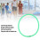 10 Pcs Green Plastic Agility Speed Rings, 13.78in Jumping Hoops 5