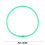 10 Pcs Green Plastic Agility Speed Rings, 13.78in Jumping Hoops 2