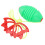 2 Pcs Green Pull Ball Toy for Parent-Child Interaction, Plastic Cooperative Toy 7